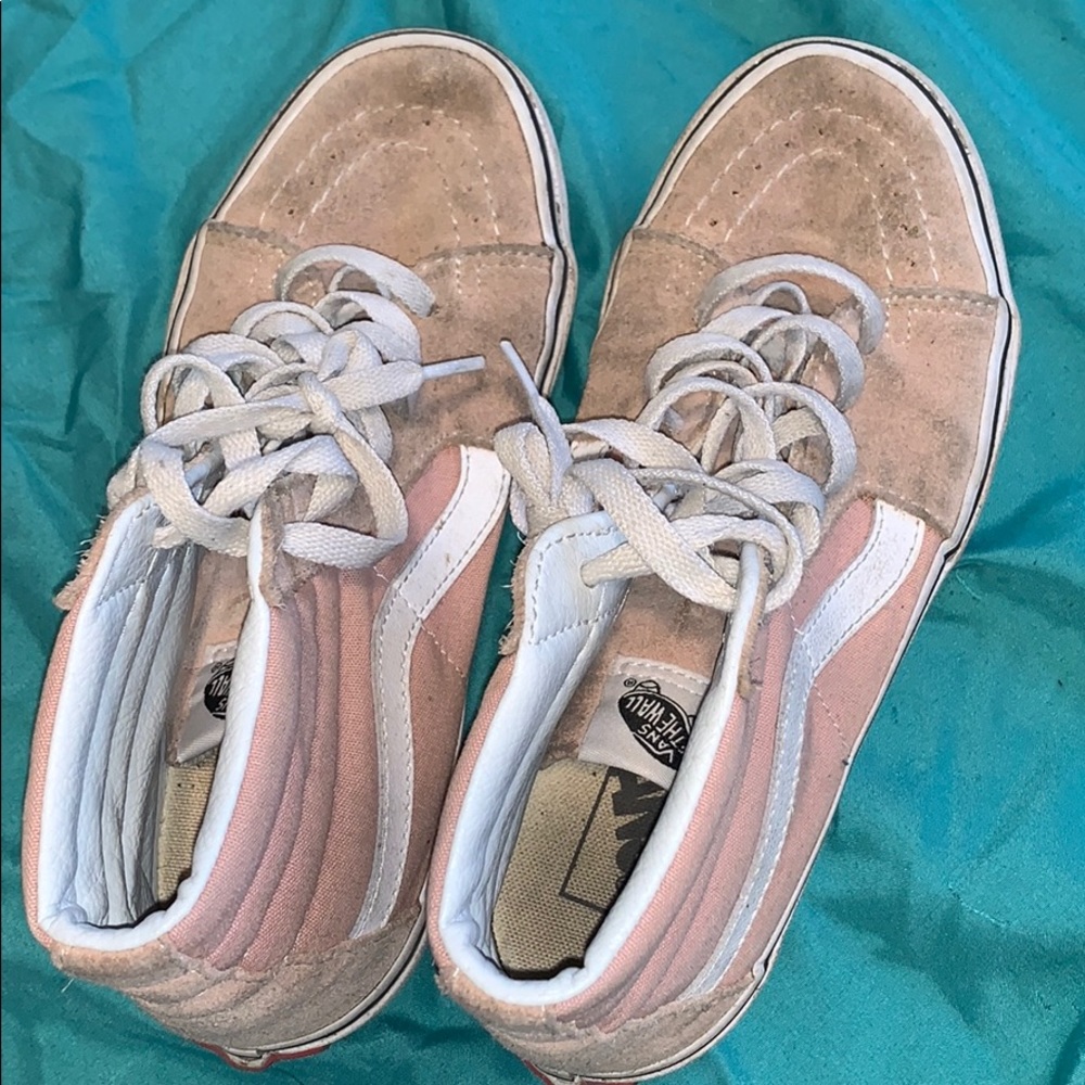 Pink High Top Vans